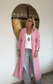 Vest Lino Roze