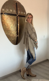 Boho Blouse Taupe