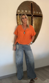 Jeans Melly & Co Blauw