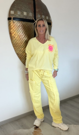 Joggingbroek Sky Geel