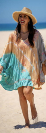 Tarifa Soul Poncho Waikiki Mint