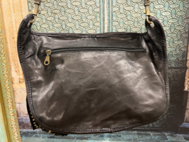 Crossbody Tas Sarlinas Zwart Leer