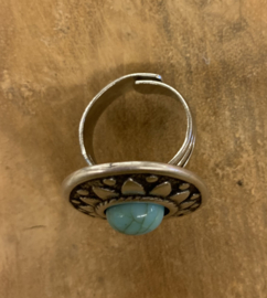 Bohemian Ring Turquoise