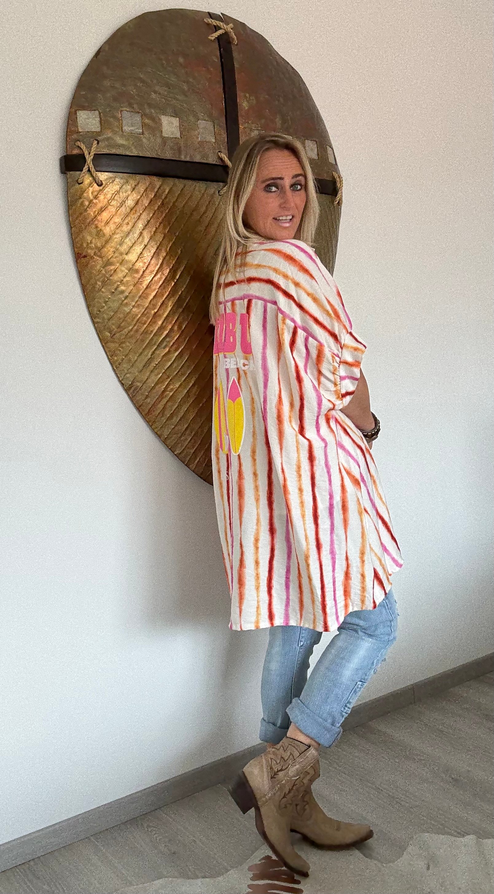 Blouse Malibu Beach Roze