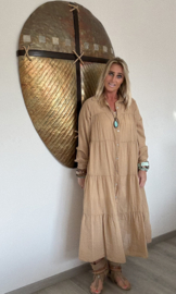 Jurk Joseli Camel