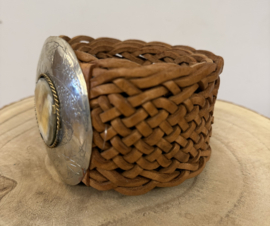 Bohemian Leather Belt Cognac Breed