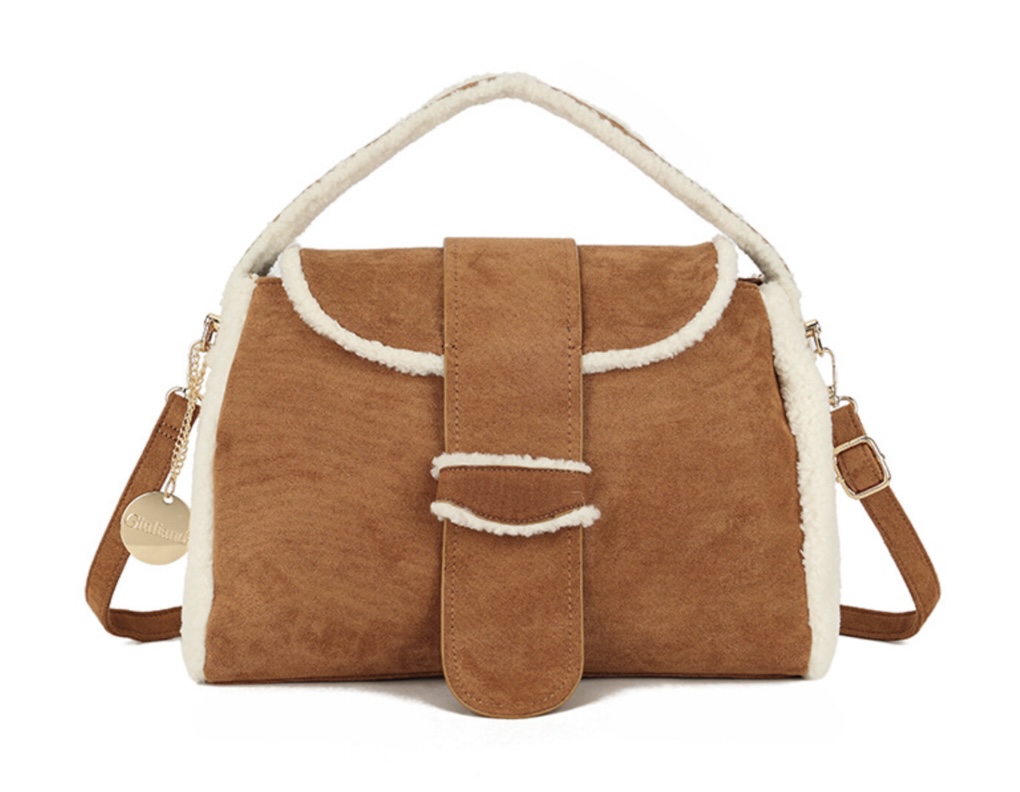 Teddy Handtas Cognac