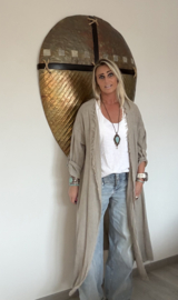 Vest Lino Taupe