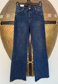 Jewelly Flared Jeans Donker Blauw
