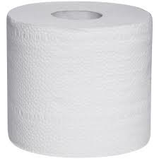 Toiletpapier, 48 pak a 10 x 4 rollen, 400 vel op rol, 2 laags, 100% cellulose