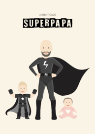 Familie poster superdad(grandpa)