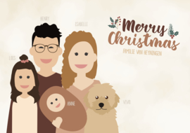 Kerstposter Basic Avatar