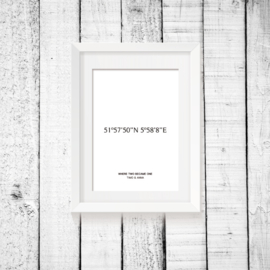 Place white