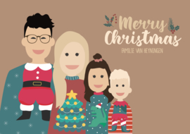 Kerstposter Foute kerst trui Avatar