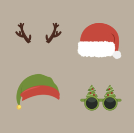 Kerstposter Kersthanger full body 2.0