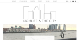 Logo Momlife and the city