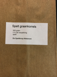 Spelt graankorrels 500 gram