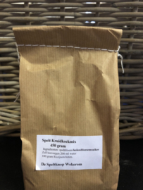 Spelt Kruidkoekmix met kokosbloesemsuiker 400 gram