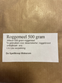 Roggemeel 500 gram