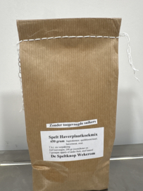 Spelt Haverplaatkoekmix zonder toegevoegde suiker