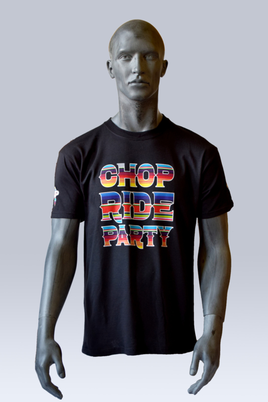 Colorfull Chop Ride Party T-shirt
