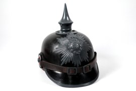 German "Saxony" M1915 Spike Helmet "Pickelhaube"