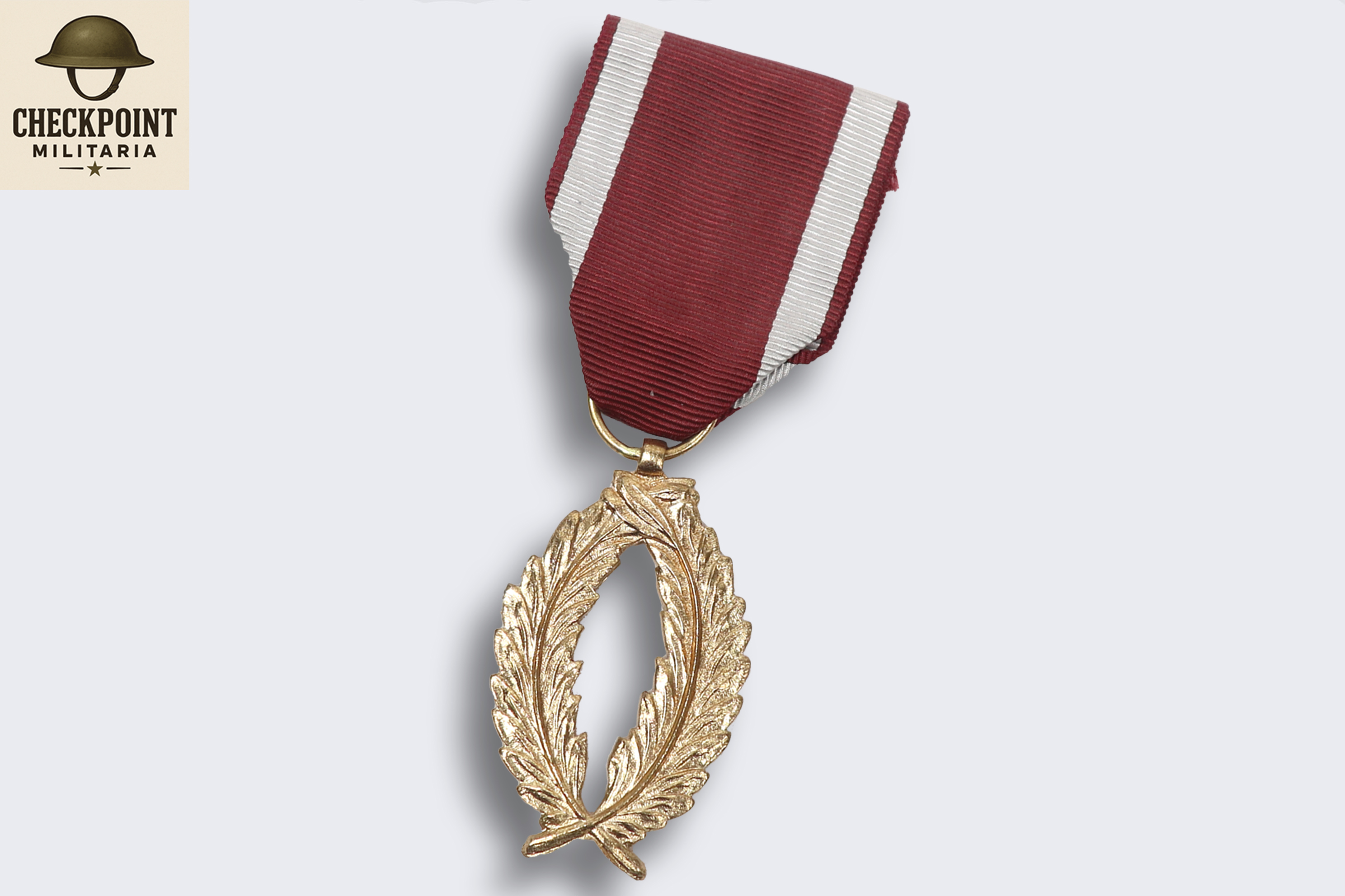 Décoration belge des Palmes d'Or dans l'Ordre de la Couronne.