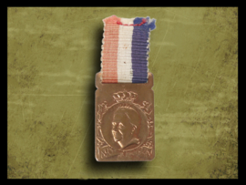 1898-1948  Medal & Ribbon Dutch Queen Wilhelmina