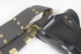 U.S. Marine  Corps Duty Belt With Colt 1911 Holster