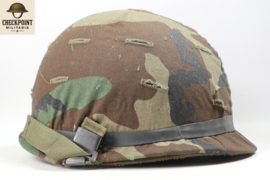 Amerikaanse M-1 "Grenada" Helm met "ERDL" Overtrek