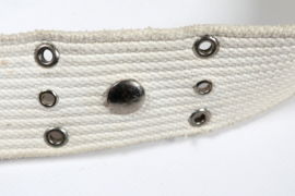 U.S. Webbing Belt MP White