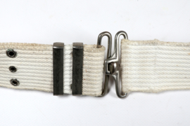 U.S. Webbing Belt MP White