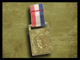 1898-1948 Medal & Ribbon Dutch Queen Wilhelmina