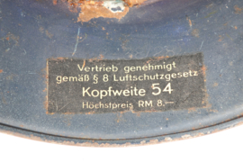 German Luftschutz M38 Beaded Gladiator Helmet