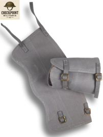 Belgische grijze M1937 canvas gaiters (anklets) Maat 4