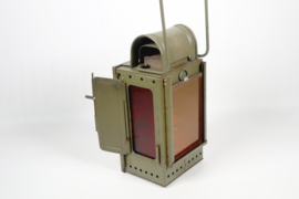 Army Road Signal Oil Lantern