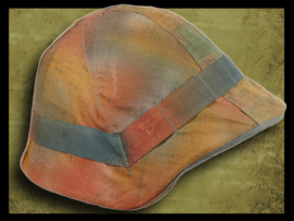 Swiss M1918/40 Helmet & Autumn Camo Cover