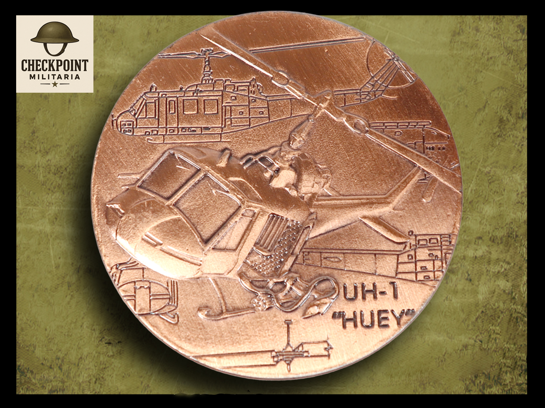 U.S. Army UH-1 HUEY Medal