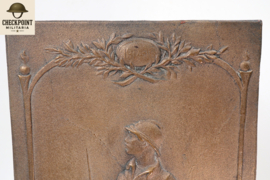 Plaque Souvenir France Première Guerre Mondiale