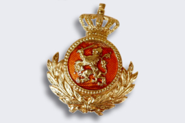 Emblème de casquette de visière de l'armée néerlandaise
