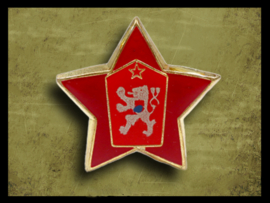 Visor cap emblem Czechoslovakia