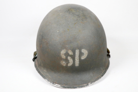 Casque M1 américain "Shore Patrol" Guerre de Corée