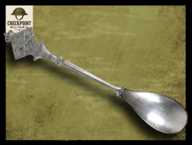 Verzilverde Theelepel Regiment Veldartillerie