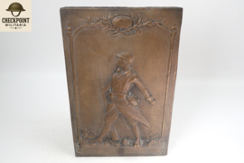 Plaque Souvenir France Première Guerre Mondiale