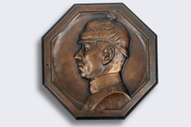  German Bronze Plaque of Eugen Meyer-Itter WWI