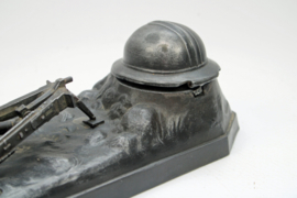 French Desk Top Ornament From the Battle of Verdun