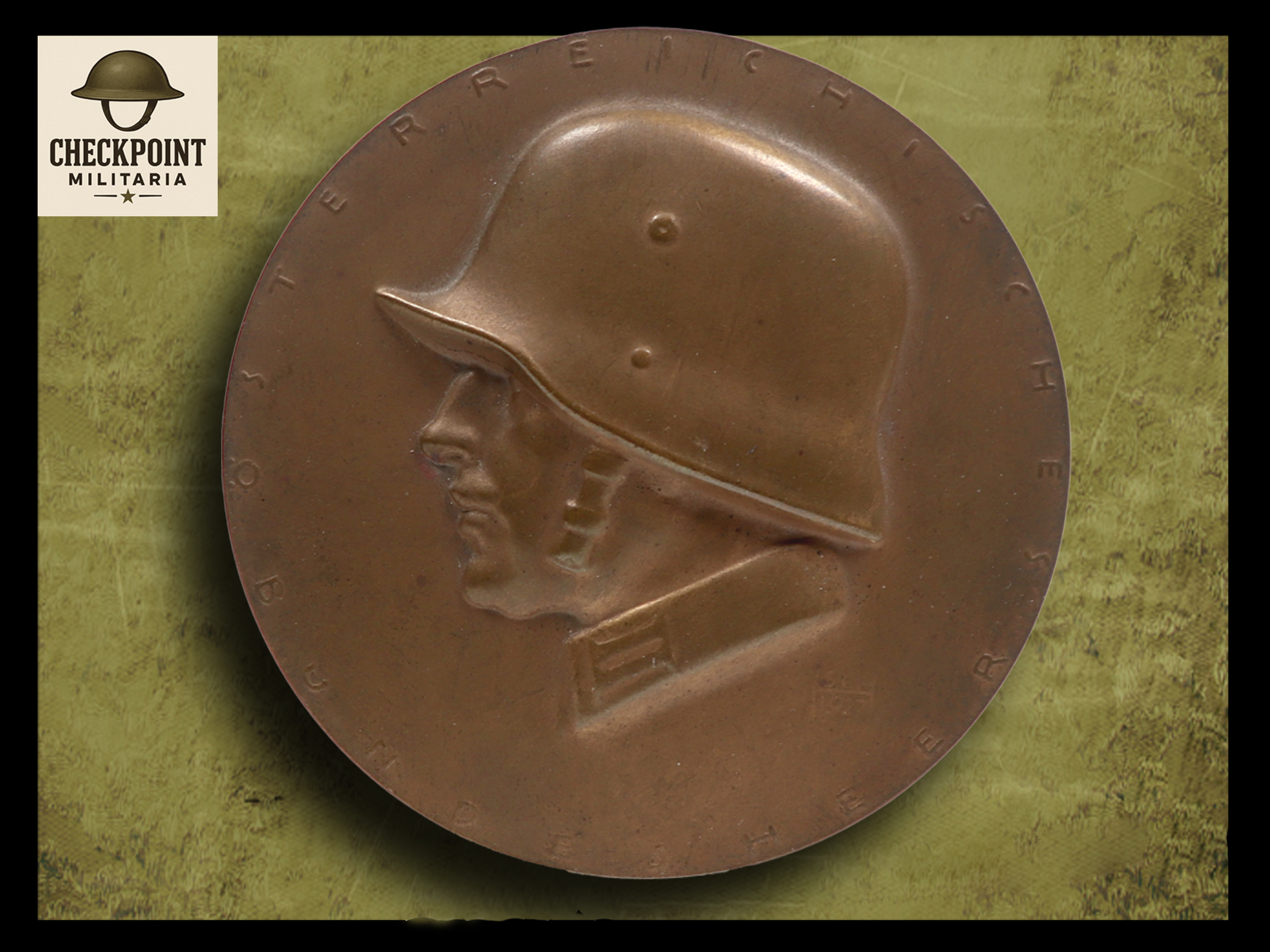 Oostenrijkse Bundesheer Penning