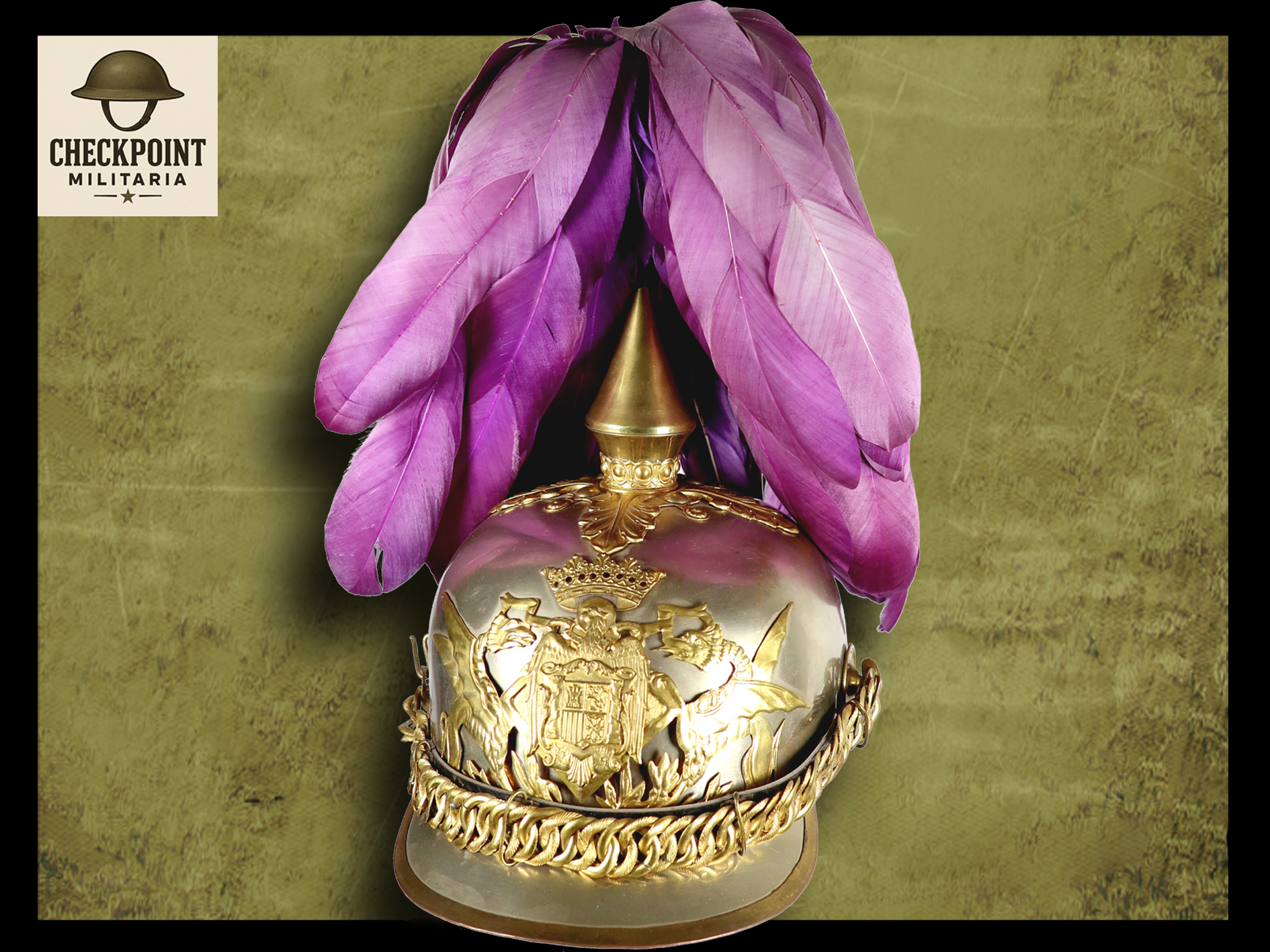 Spanish Cavalry Helmet "Caballería"for the Grand Municipal Police