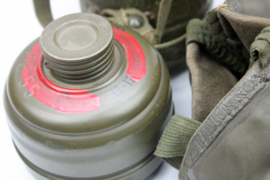 Bundeswehr  M54 Gas Mask And Can.