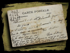 Franse Postkaart WWI